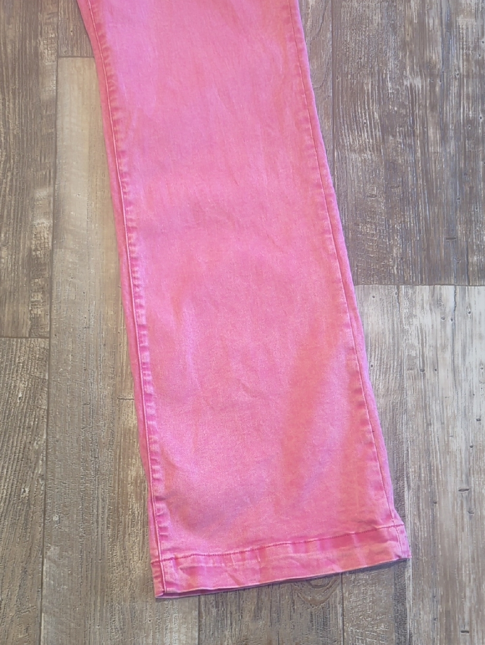 RANCH DRESS'N Fallon Taylor Signature "Retro Pink" washed trouser jeans XL Tall - Picture 6 of 14